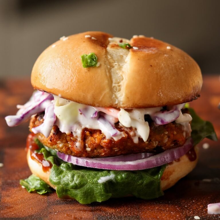 BBQ Lentil Burgers (Easy Lentil Veggie Burgers!)