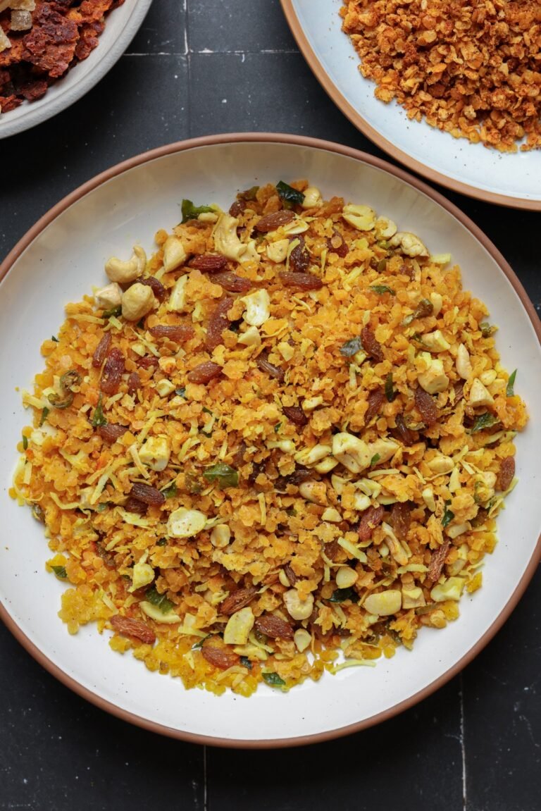 Lentil Trail Mix, 3 Ways (16 grams protein per serving!)