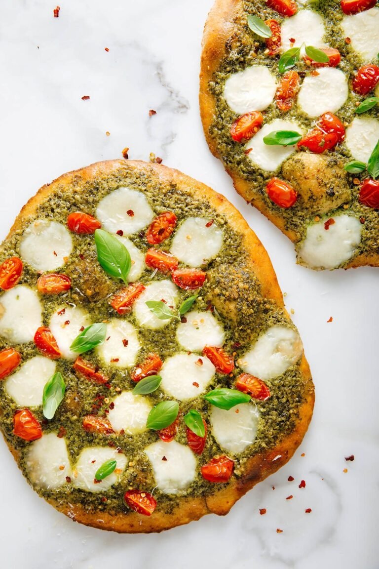 Pesto Pizza Recipe – Cookie and Kate
