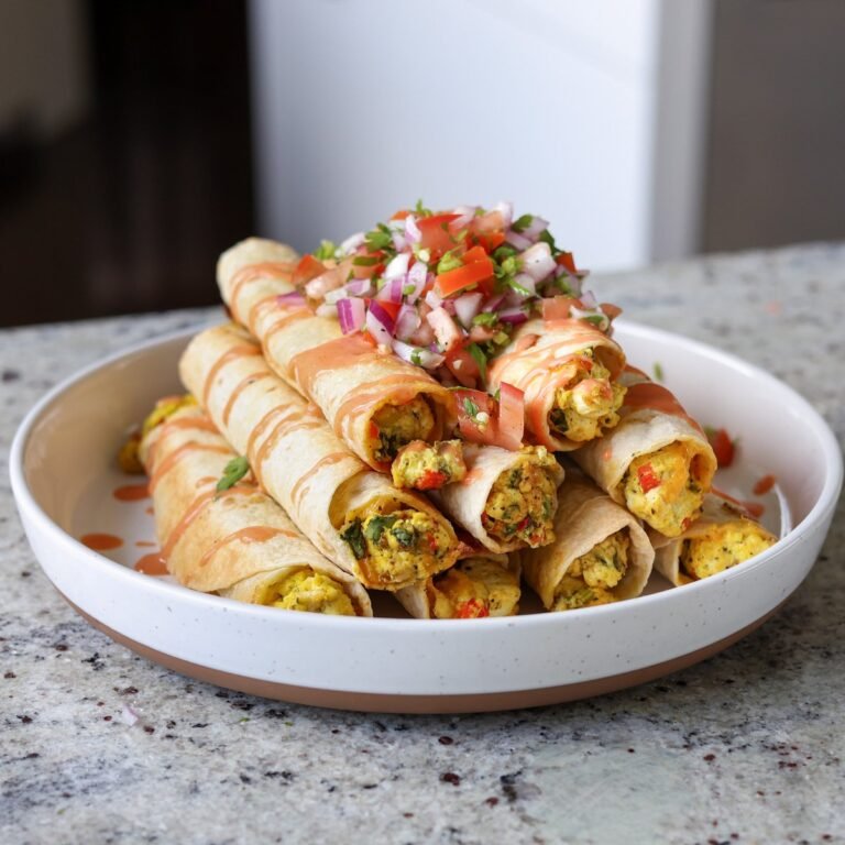 Easy Breakfast Taquitos