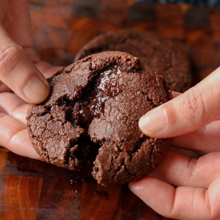 Molten Lava Cookies (gluten-free, soy-free, dairy-free)