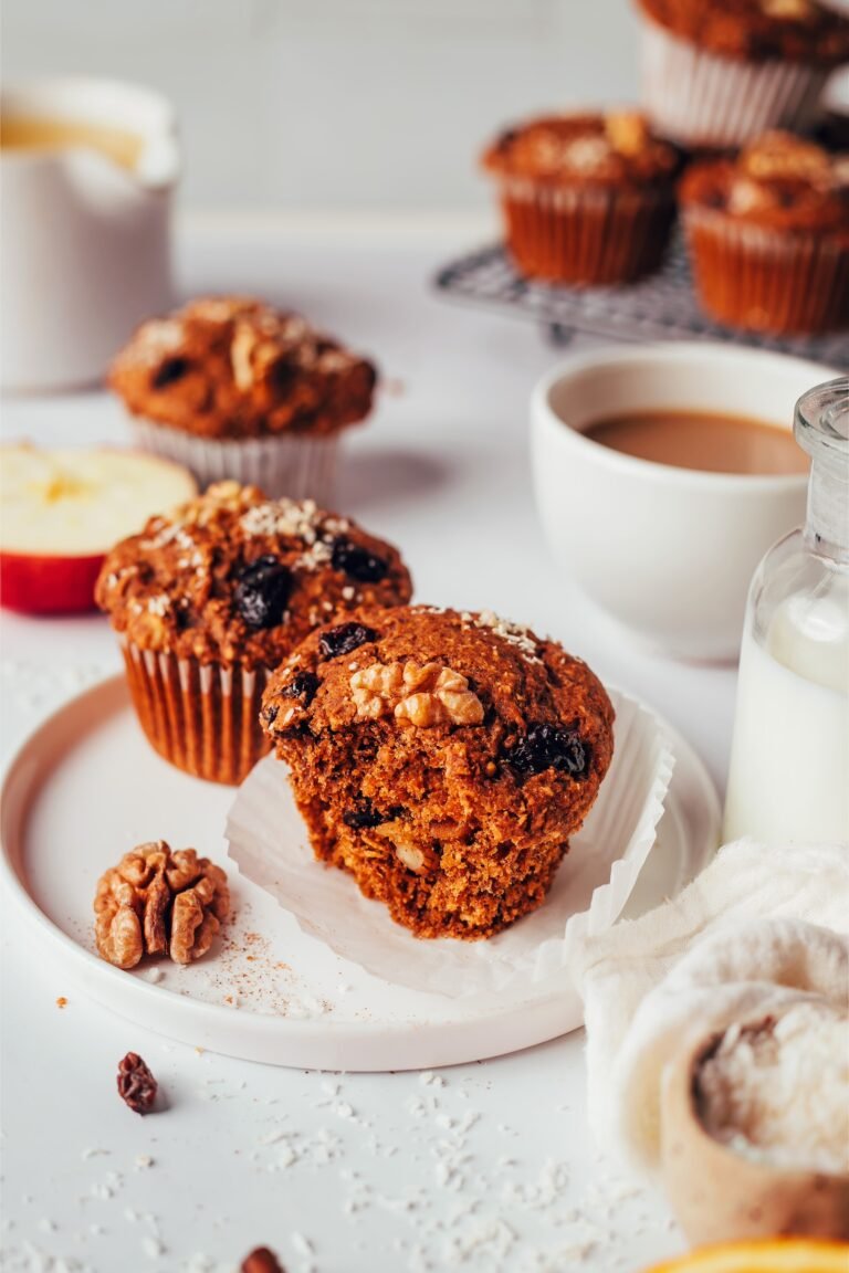 Vegan Gluten-Free Morning Glory Muffins