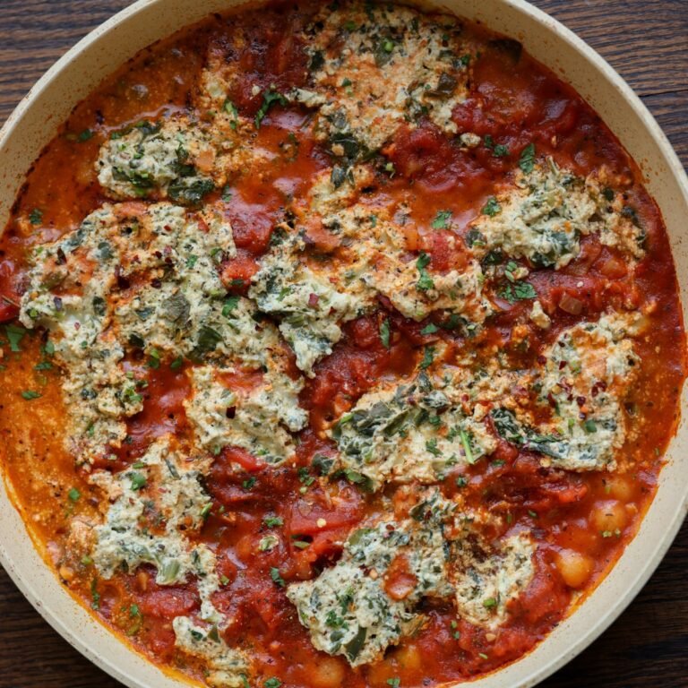 Skillet Gnocchi with Sun-Dried Tomato Garlic Ricotta